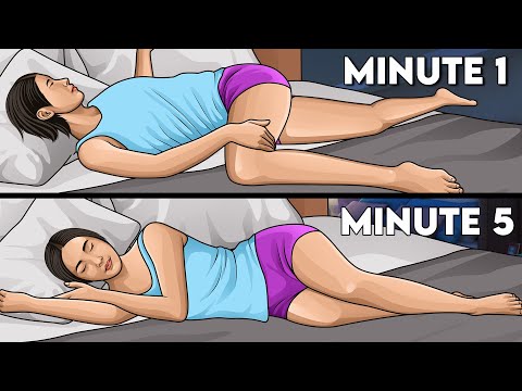 Lying Stretches To Do Before Bed To Sleep In 5 Minutes