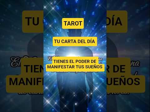 ☪️TAROT | TU CARTA DEL DIA | TIENES EL PODER Y LAS HERRAMIENTAS PARA MANISTAR TUS DESEOS