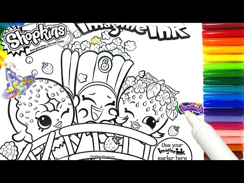 Rotulador Mágico de Shopkins Marcador Mágico de Shopkins de Imagine Ink juegos Mágicos