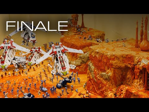 Building Geonosis in LEGO - The FINALE