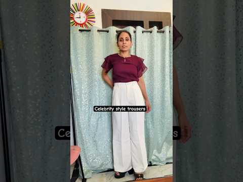 Under 500 trousers / Ghamu Saran /Ladies trousers on meesho #shorts #unboxing
