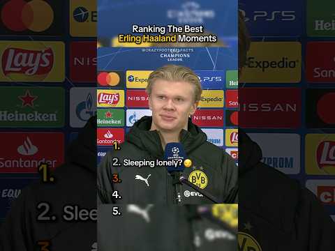 Ranking The Best Erling Haaland Moments ๐คฃ๐