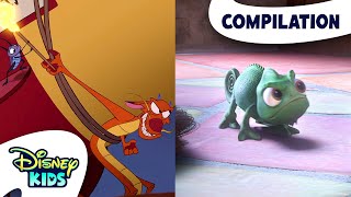 Disney Sidekicks Have Main Character Energy! 🐉☕🦎 | Disney Princess 💖 | @disneykids