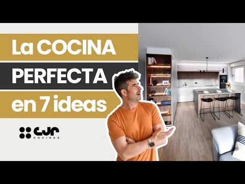 DEBERÍAS SABER ESTO para diseñar una COCINA en L con ISLA Cocinas CJR