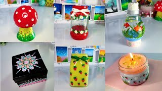 Painting on random things 😉🖌️🎨//diy easy craft ideas 💡#art#diy#painting