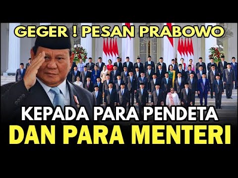 GEGER ! PESAN PRESIDEN PRABOWO KEPADA PARA PENDETA DAN PARA MENTERI | ADE ARMANDO, ABU JANDA