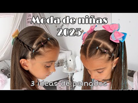 Peinados para niñas que todos querrán copiar 🌈✨