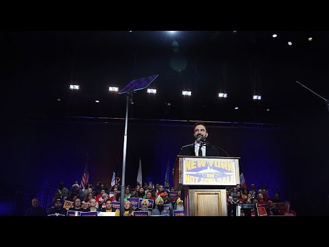 YouTube video thumbnail: Zohran Mamdani Fights Against Oligarchs in Queens as Campaigns Enter Final Stretch