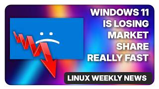 Windows 11 is losing users really quickly - Linux Weekly News