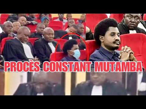 PROCÈS CONSTANT MUTAMBA ! VERDICT DE LA JUSTICE SUR LE DÉTOURNEMENT 39Millions ET TRAFIC D’INFLUENCE