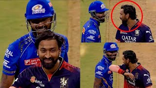 Hardik Pandya TROLLS Krunal Pandya After Hitting Back-to-Back Sixes in RCB vs MI Match IPL 2025