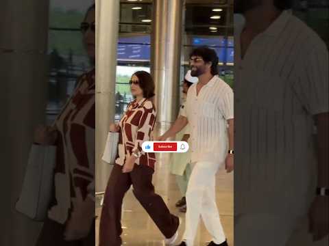 King Nagarjuna With Wife Amala Visuals At Hyderabad Airport | Naga Chaitanya