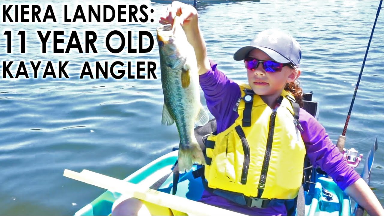 Kiera Landers: 11 Year Old Kayak Fishing Tournament Angler