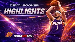 Watch Devin Booker's Mind-blowing Highlights In NBA2K25!