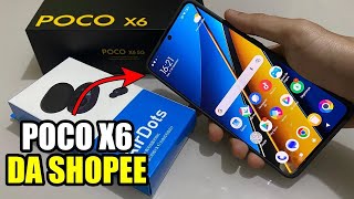 Comprei o Poco X6 na Shopee (MUITO BARATO) 😁👍