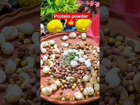 Homemade Protein Powder Recipe | Natural, Healthy & Budget-Friendly!#shorts