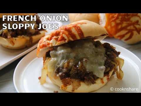French Onion Sloppy Joes That Are Better Than the Original!
