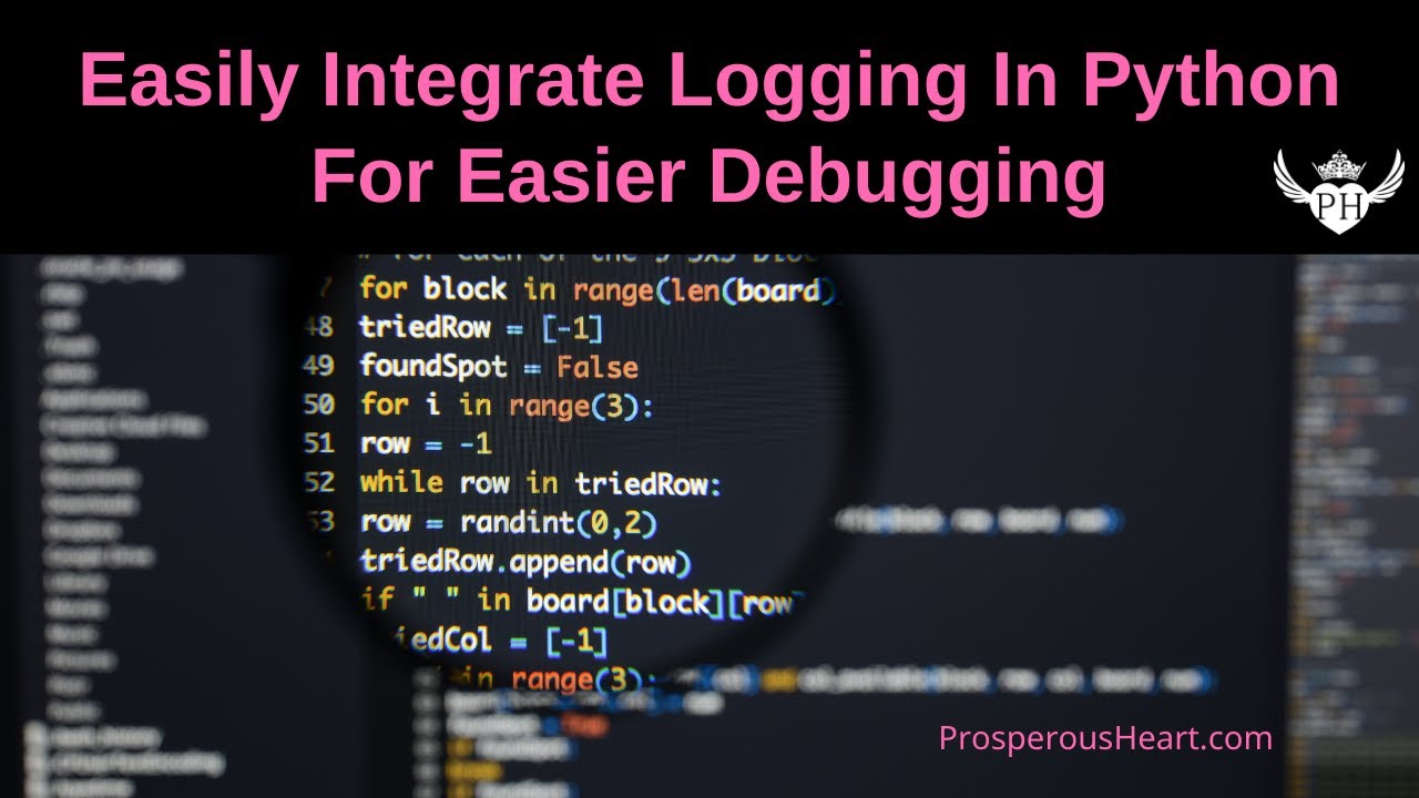 Easily Create Logging In Python