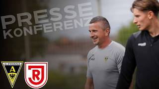 Pressekonferenz vor Alemannia Aachen - SSV Jahn Regensburg