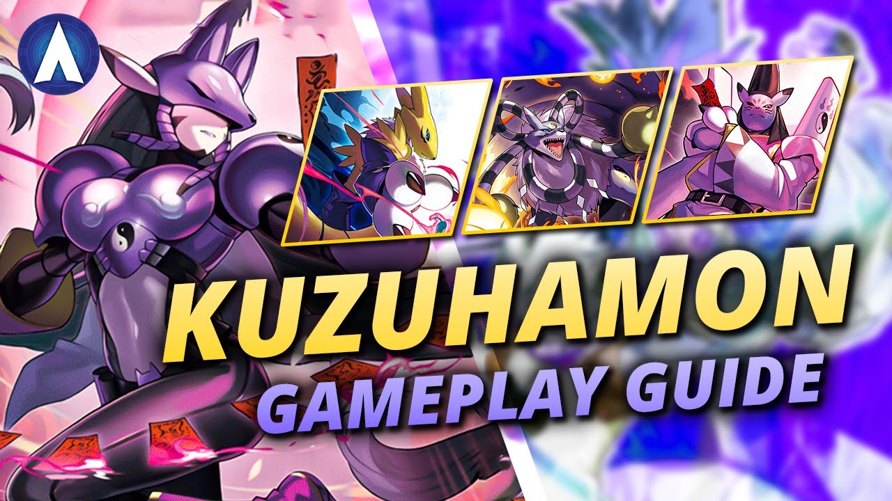 THIS COMBO CAN TAKE OUT ANYTHING!!! Kuzuhamon Sakuyamon Deck Gameplay Guide | Digimon Card Game BT13