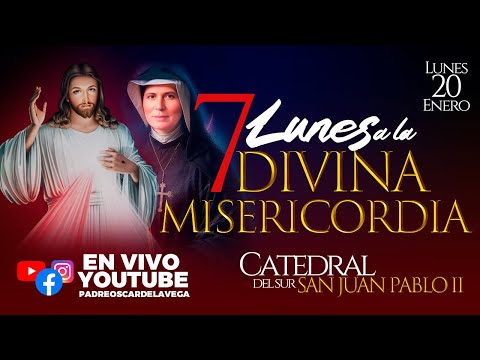 EN VIVO🔴LUNES DE MISERICORDIA I EUCARISTÍA, ROSARIO Y CORONILLA l PadreOscarDeLaVega