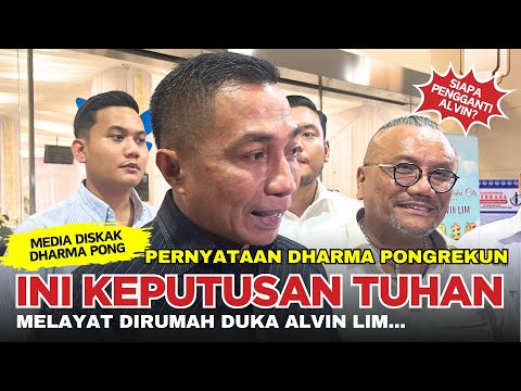 🔴 Dharma Pongrekun di Rumah Duka Alvin Lim ❗️ Jangan Komplain Keputusan Tuhan ❗️