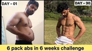 ABS  DAY -12 || 6 weeks Six pack abs