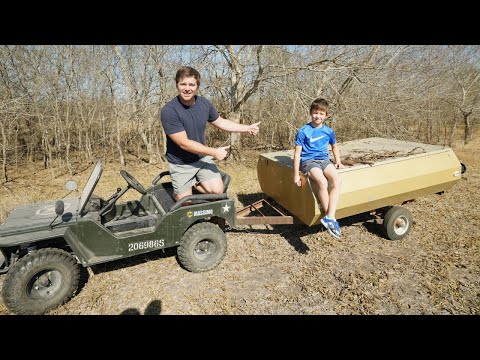 Finding Abandoned Camper in the Forest