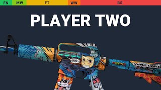 M4A1-S Player Two Wear Preview