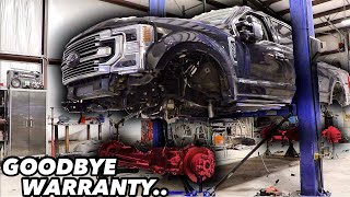 Ruining A Brand New Ford F-350 For SEMA!