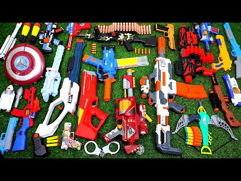 Collecting 7 Sniper Rifles and AK47 Guns Super Machine Gun Air Gun Arrow Gun Water Gun Sword Shotgun