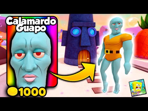 🎉Consigo el Calamardo Guapo Legendario del AFK en  en Bob Esponja Tower Defense