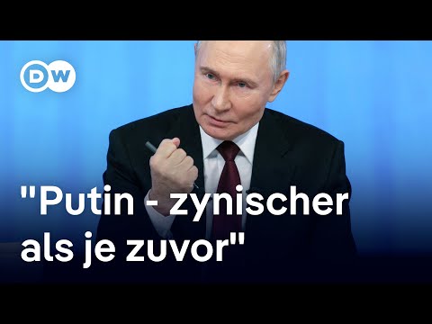 Große Show: Die Jahrespressekonferenz des russischen Präsidenten | DW Nachrichten