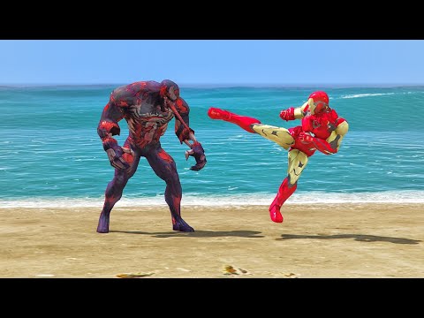 SUPERHEROES vs SUPERVILLAIN ANIMATION GAME COMPILATION GTA V Ep - #1