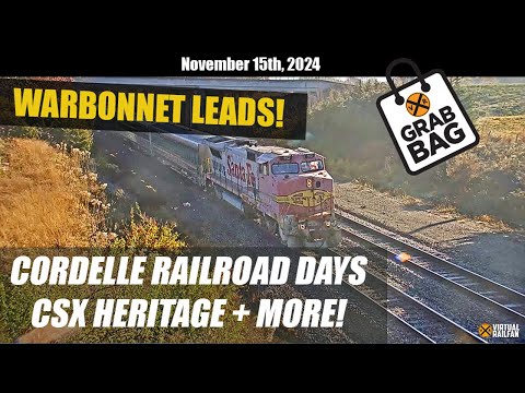 BNSF Warbonnet Leader, Cordelle Railroad Days and More In This Grab Bag!