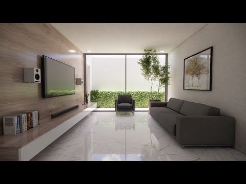 LA MEJOR CASA MINIMALISTA CON 3 DORMITORIOS DE 2 PISOS