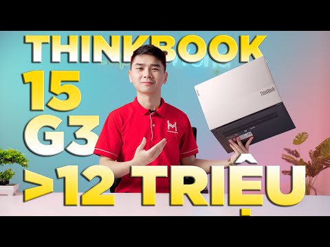 (VIETNAMESE) Lenovo ThinkBook 15 G3 - Build Nhôm, Màn hình IPS chỉ 12 Triệu  - LaptopWorld