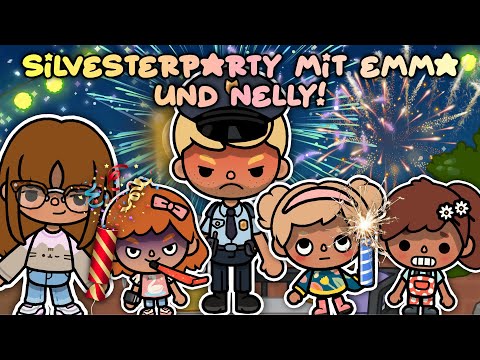 SILVESTER-CHAOS MIT EMMA UND NELLY 😱🎆 | SPANNENDE GESCHICHTE | TOCA BOCA STORY DEUTSCH