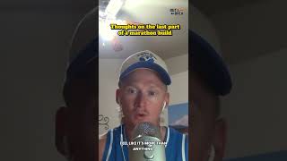 Finishing touches of a build #podcast #runner #bostonmarathon