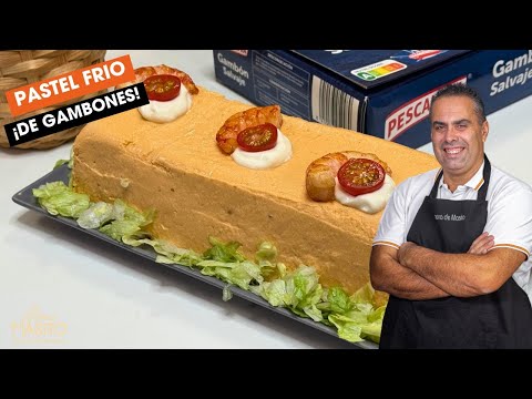 Pastel frio de gambones EXITO SEGURO PARA NAVIDAD déjalo hecho el día antes