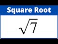 Understanding the Square Root of Seven