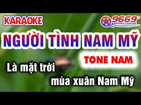 Karaoke NGƯỜI TÌNH NAM MỸ Tone Nam Cha cha cha | Karaoke Organ 9669