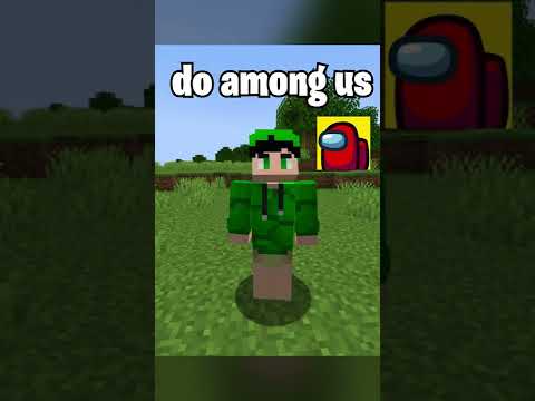 COMO TOCAR AMONG US NO BLOCO DE NOTAS - MINECRAFT #1