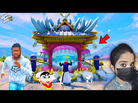 Franklin & Shinchan Found The Sukuna Statue & Gain Sukuna's Power - GTA 5