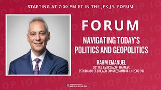 Navigating Today’s Politics and Geopolitics ft. Rahm Emanuel