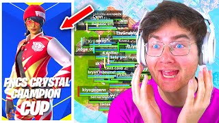 I Competed in the FNCS Champion CRYSTAL SKIN CUP... (Fortnite Tournament)
