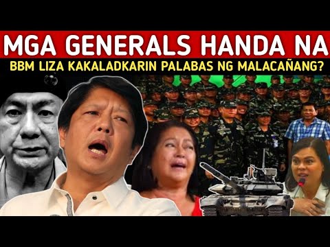 BREAKING NEWS! RETIRED GENERALS NAGBABALA BANGAG TAMBA LIZA  BILANG NA ARAW NIYO!