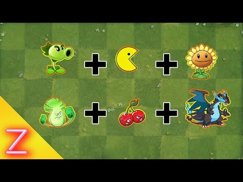 Plants vs Zombies Fusion Epic Hack Animation - Episode 5 - (PACMAN + DRAGON + PEASHOOTER )