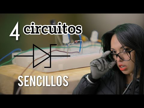 4 Circuitos que puedes hacer con diodos Zener comparados con diodos rectificadores