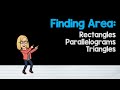 Calculating Areas of Shapes: Rectangles, Parallelograms, and Triangles